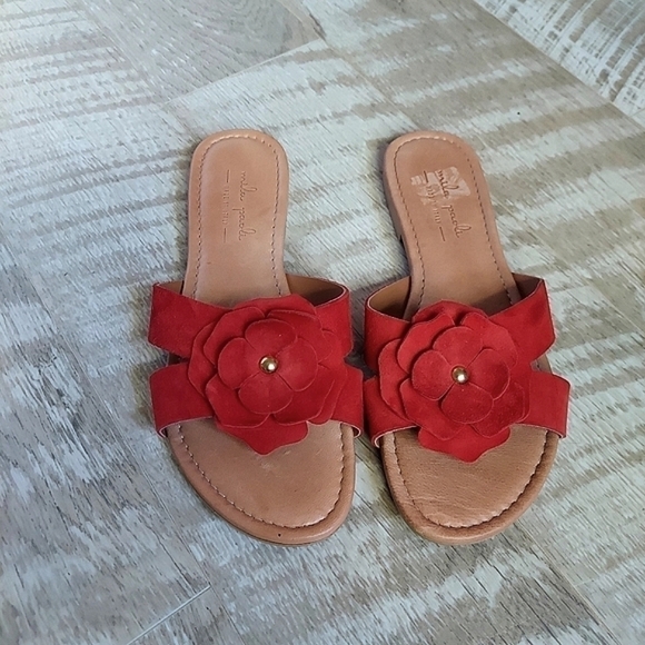 Mila Paoli Suede Slide Sandal - Picture 9 of 10